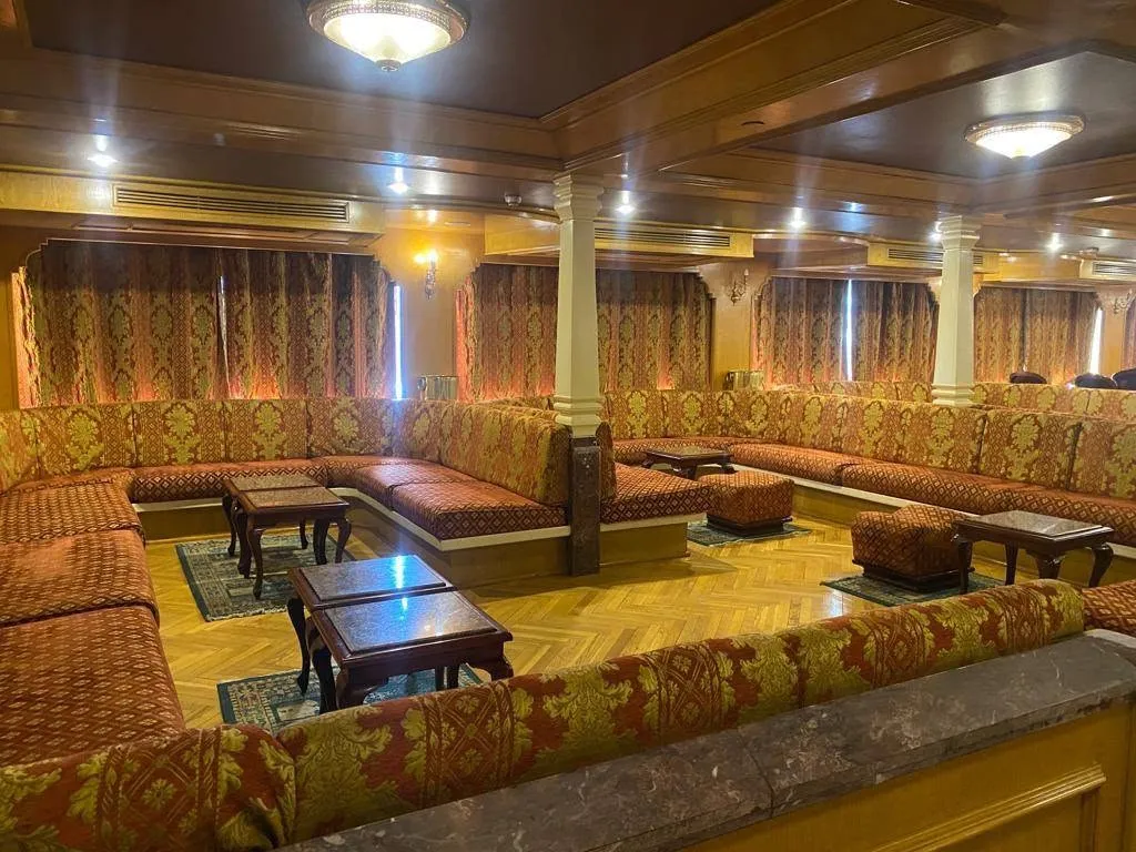 Lounge aboard the MS King Tut III Nile Cruise Nile cruise